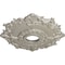 Ekena Millwork Riley Ceiling Medallion (Fits Canopies up to 4 5/8"), 18"OD x 3 1/2"ID x 1 1/2"P, Pearl White CM18RLPWS - alternate 2